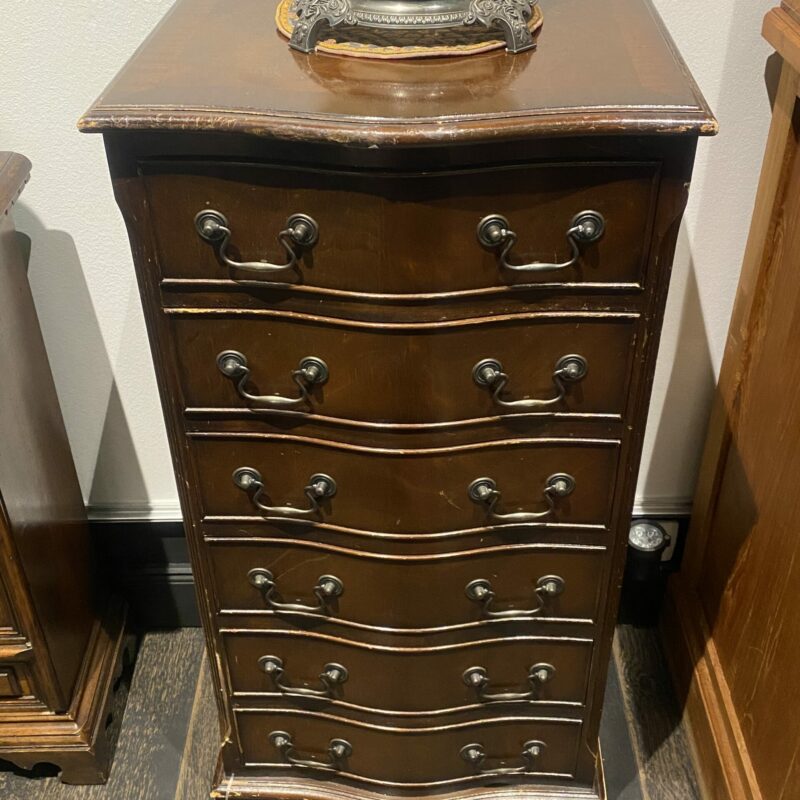 Commode haute acajou