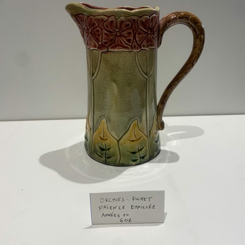 Orchies Pichet faience