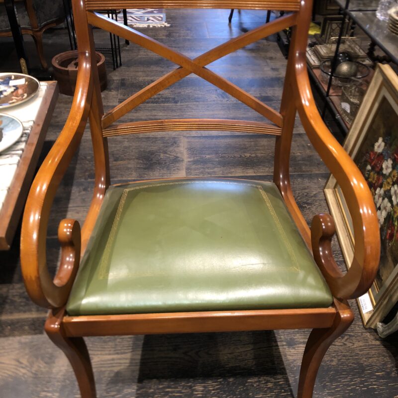 Fauteuil de style Louis-philippe Merisier