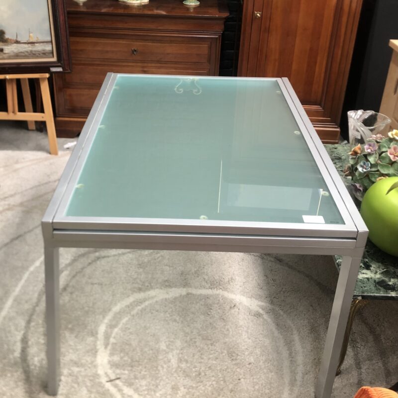 table alu avec rallonge
