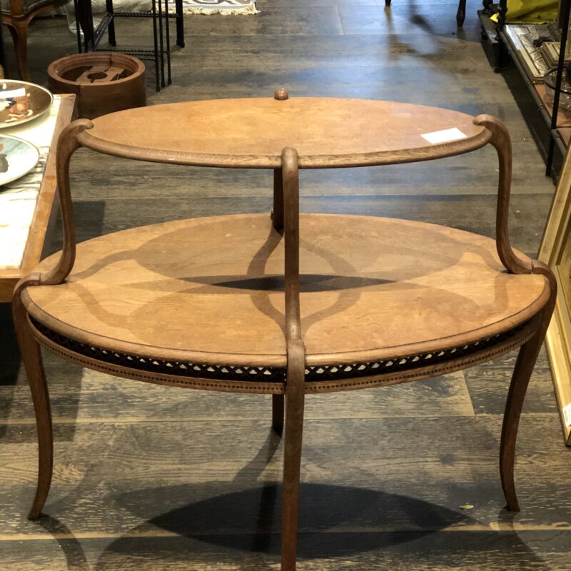 Table desserte à deux plateaux 1900’s