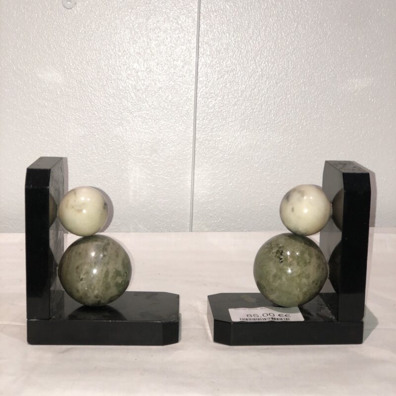 Serres- livres . Marbre Art déco