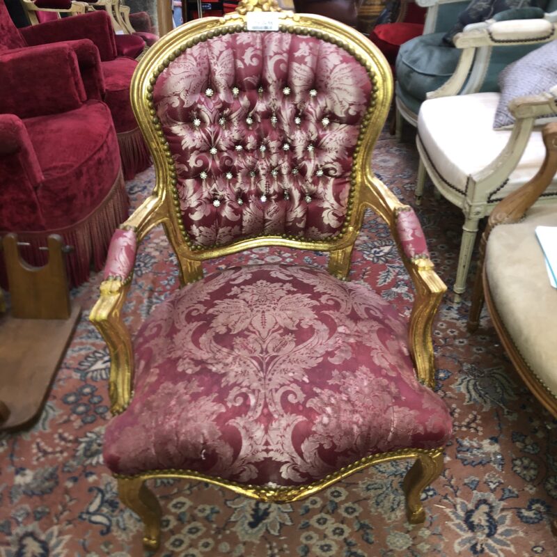 Fauteuil de style Louis XV