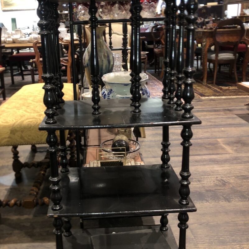 Meuble de musique bois noirci époque Napoléon III