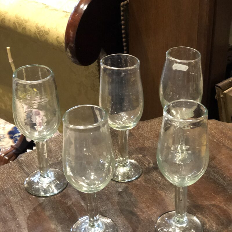 5 verres