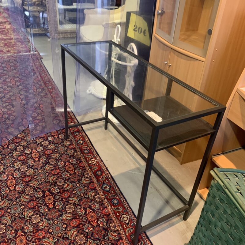 Console métal/Verre