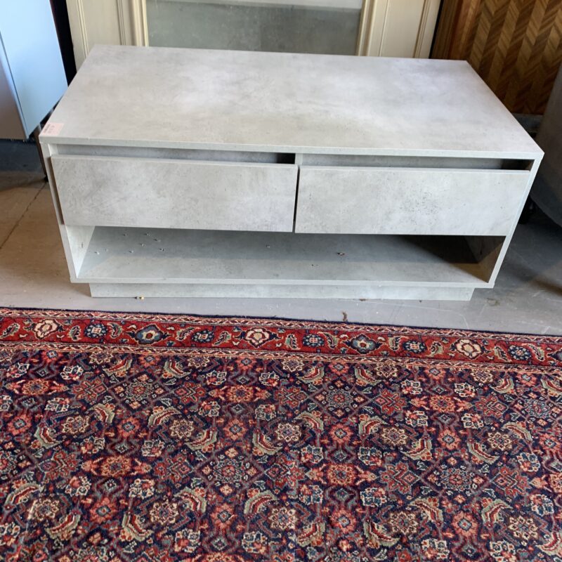 Meuble bas TV gris