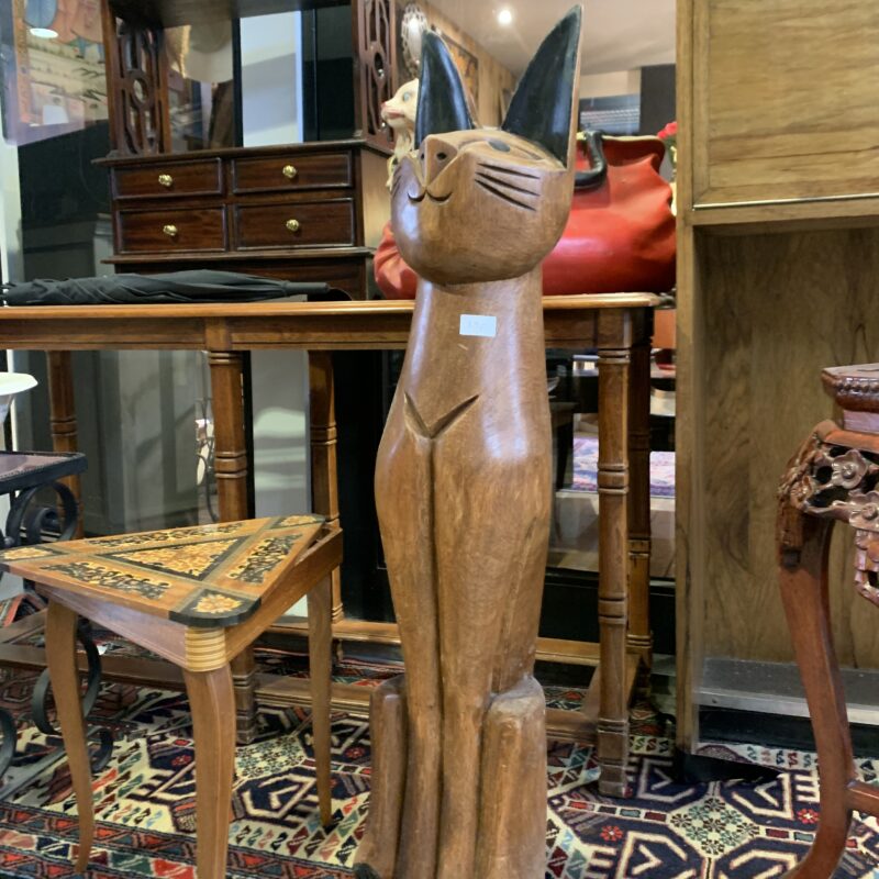 Sculpture de chat