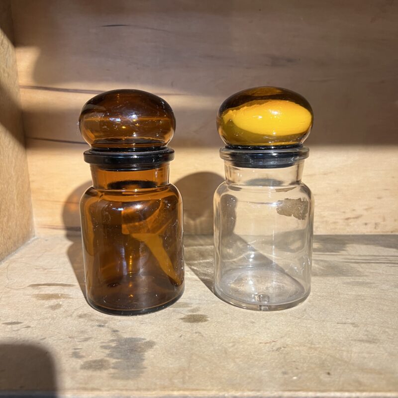 Ancien pots à pharmacie 2 pièces
