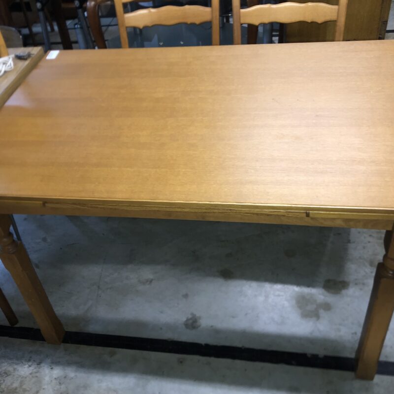 Table à rallonges chêne clair