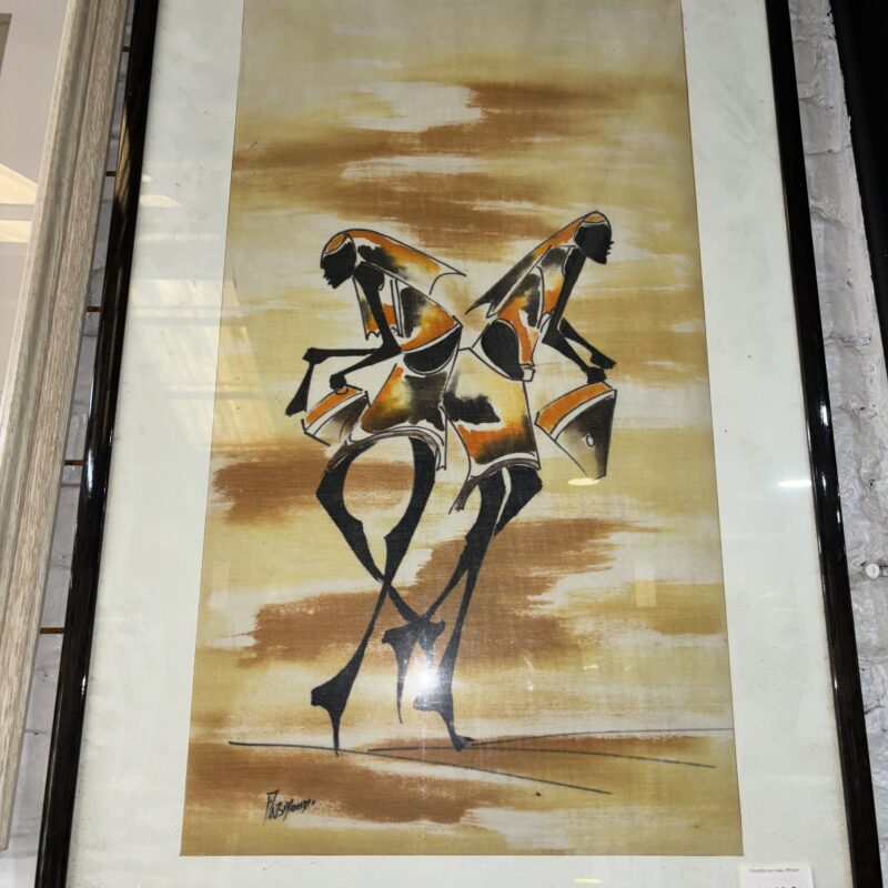 Peinture sur tissu Africain