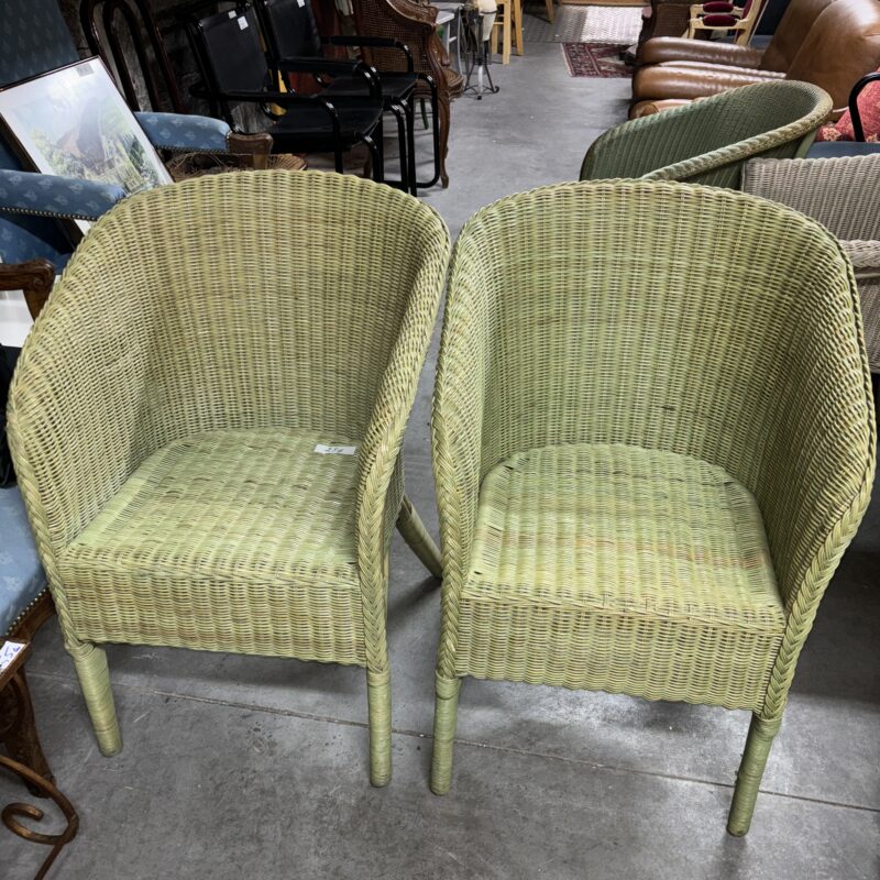 Paire fauteuils jardin